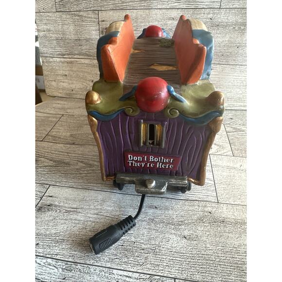 Department 56 Halloween Haunted Rails, Creepy Clown Car No Box - Picture 2 of 7